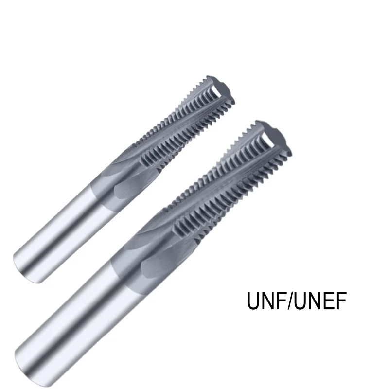 

UNF/UNEF Thread Full Tooth Milling Cutter With Coating CNC End Mill Process for Steel