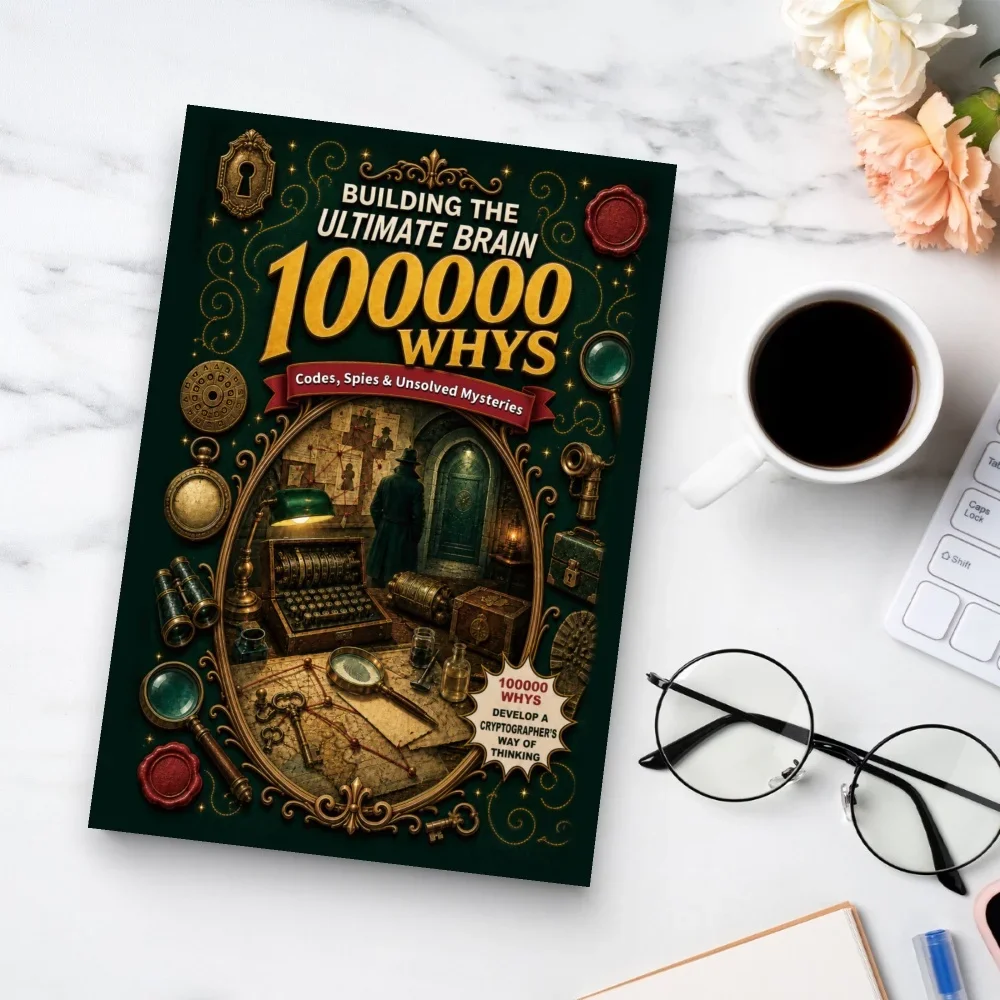 100000 Whys Codes, Spies & Mysteries, Cryptography, Historic Ciphers, Secret Messages and Unsolved Cases