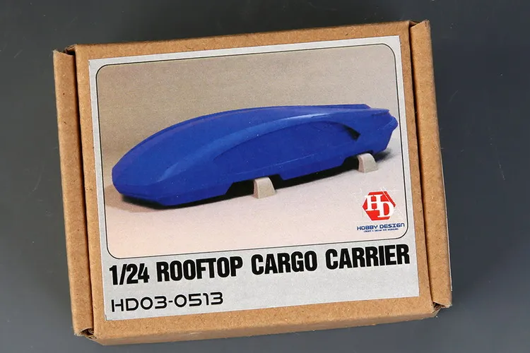 

HobbyDesign 1:24 Roof Storage Box Model HD03-0513 Modifying and Assembling Model Accessories