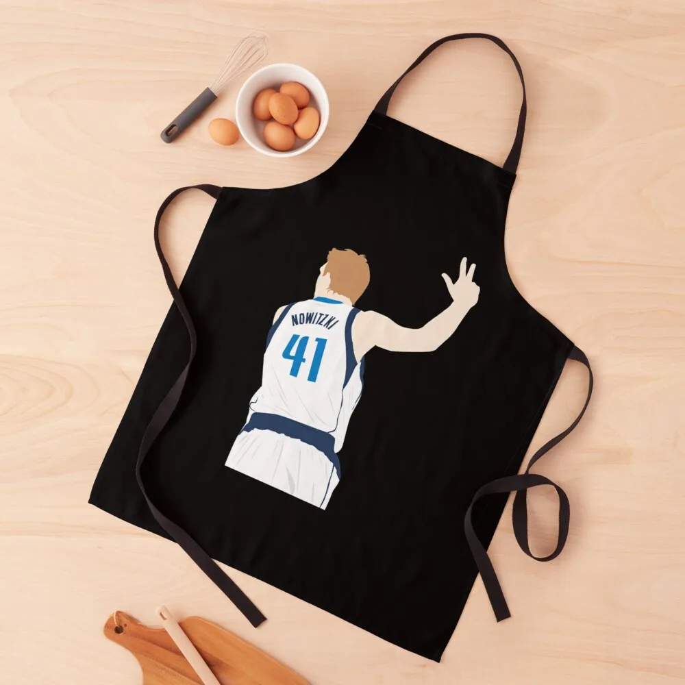 

Dirk Nowitzki Apron women's work chefs Women's Dress Apron