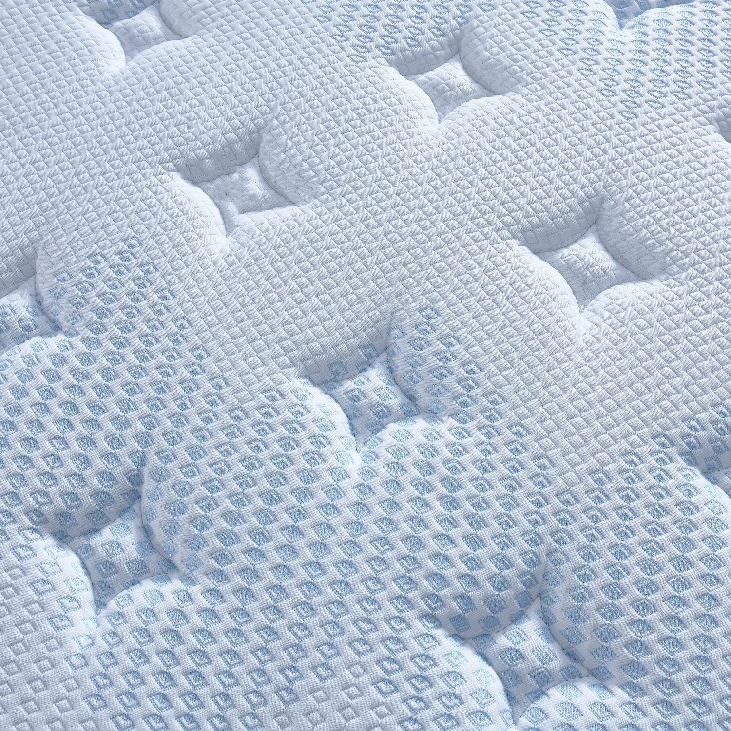 مرتبة زنبركية جيب مستقلة رائجة البيع عالية الجودة مع رغوة الذاكرة بحجم كينغ كوين للسرير نشمر في صندوق #3