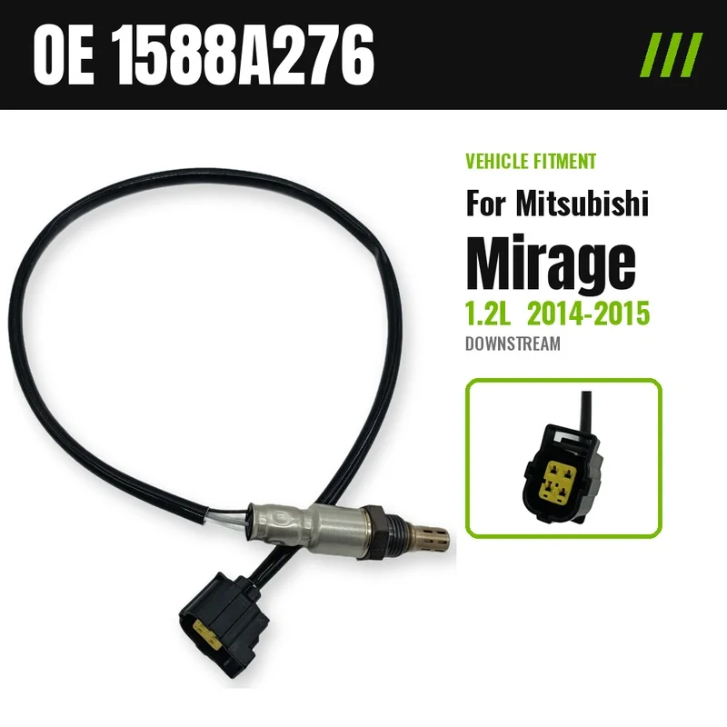 1588A276 Rear Downstream Oxygen Sensor O2 Lambda Sensor for Mitsubishi Mirage 1.2L 2014 2015 After Catalytic Converter