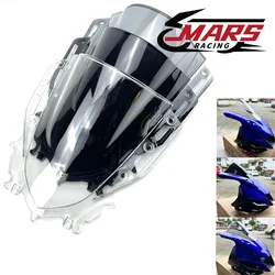 For YAMAHA YZF-R15 V4 YZF R15 V4.0 2021 2022 yzfr15 v4 Motorcycle Sport Black Windshield WindScreen Front Deflector Viser Visor