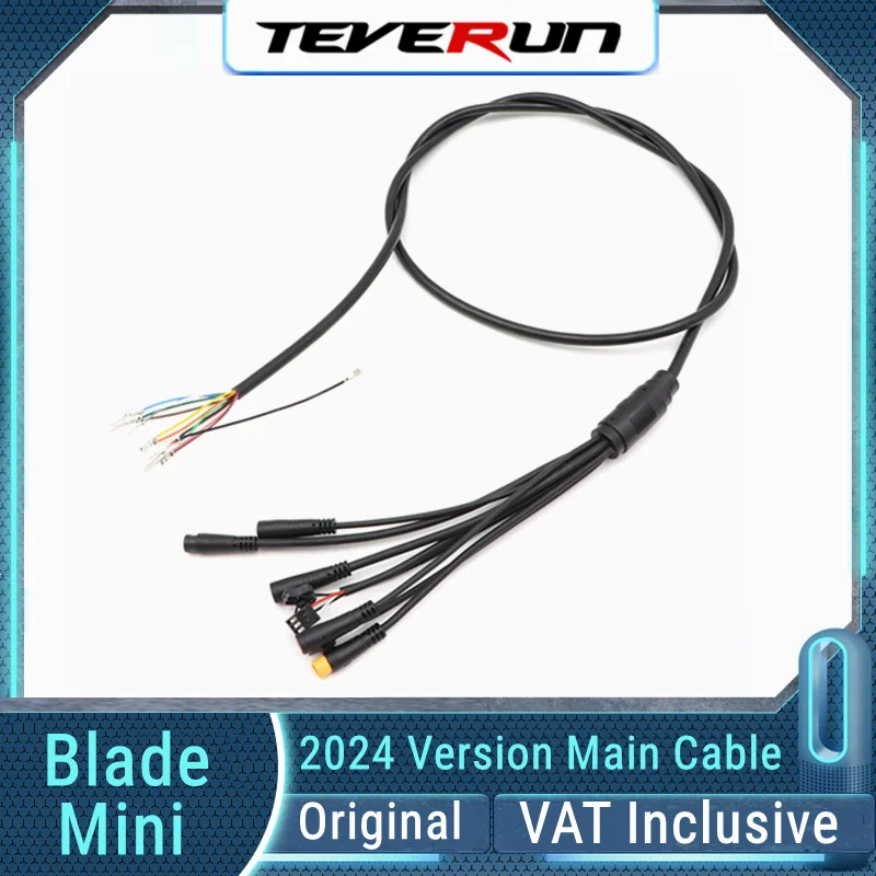 Original Main Cable 8 Heads with 10 Pins For 2024 Blade Mini Single Motor E-Scooter Main Wire Connect Display and Controller