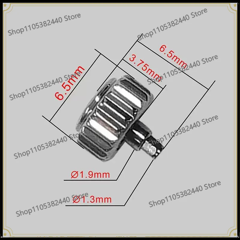 Stainless steel watch handle, crown handle, time adjustment handle, watch accessories for NH35/NH34/NH36