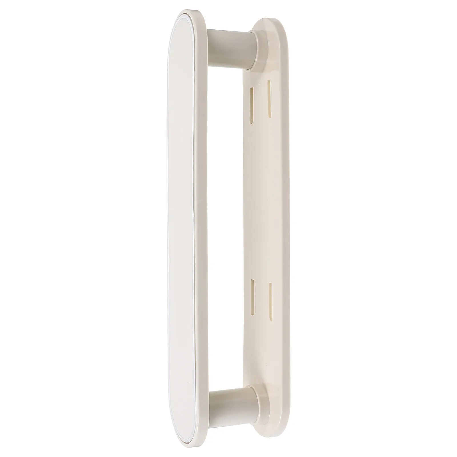 Clothes Hanger Organizer Double Deck Wall Mounted Punch Free Telescopic Rack for Laundry Room Closet