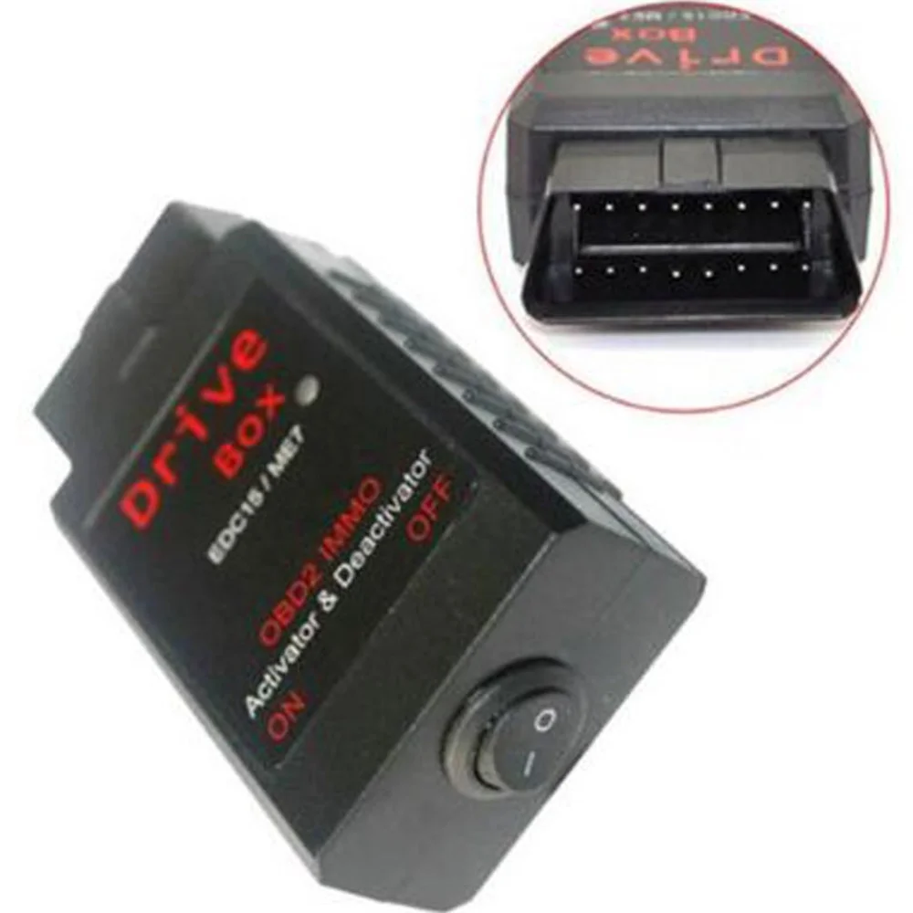 For AUDI/VW/Skoda EDC15/ME7 VAG IMMO Deactivator VAG Drive Box OBD2 OBD 2 IMMO Deactivator Activator VAG BOX Tools