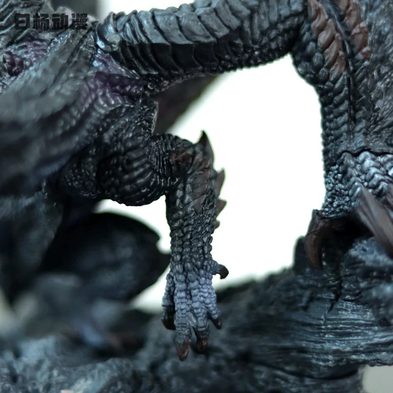 Spot Monster Hunter Resonance Series Black Eclipse Dragon Figure Model Tide Play Ornament Boys Gift Boxed for Boys view 5