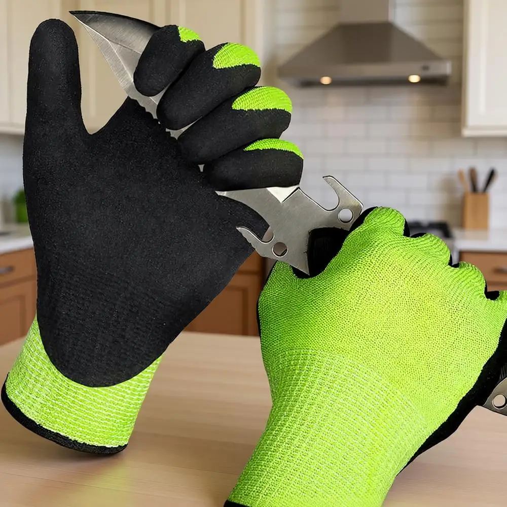 

Cut Resistant Gloves ANSI A6/A7, Suitable for Woodworking, Glass Cutting, and Warehouse Work, Unisex, XL Size