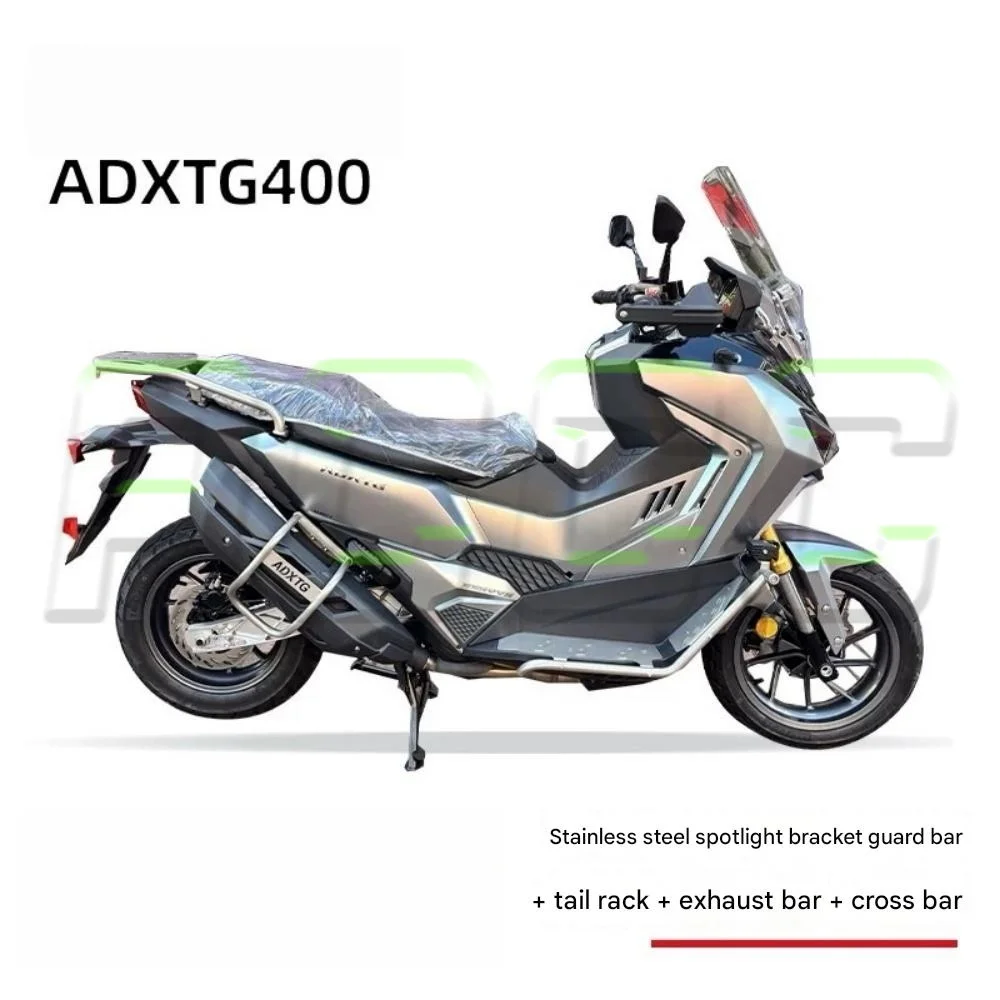 For SYM ADXTG400 Exhaust Pipe Guard Bar Anti-Collision Protective Bracket Modification Parts