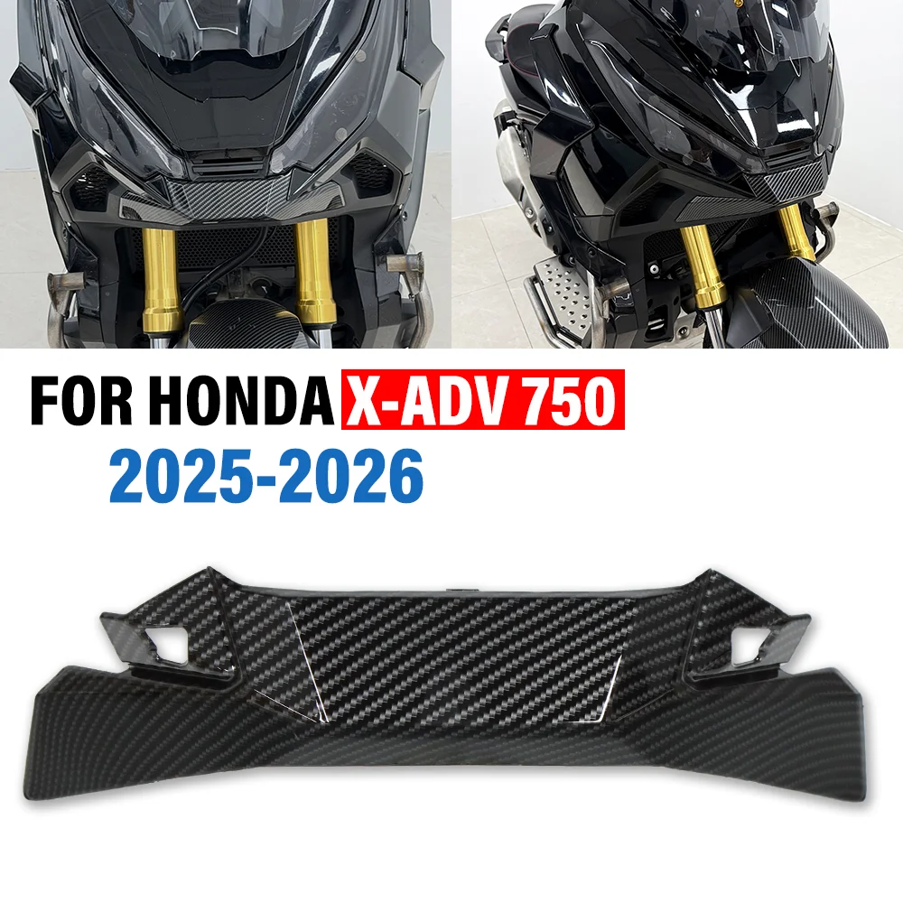 

Motorcycle Front Lip Trim Shell FOR HONDA X-ADV750 X-ADV 750 2025 2026 Lower Spoiler Fairing Beak Nose Cone Extender Panel Cover
