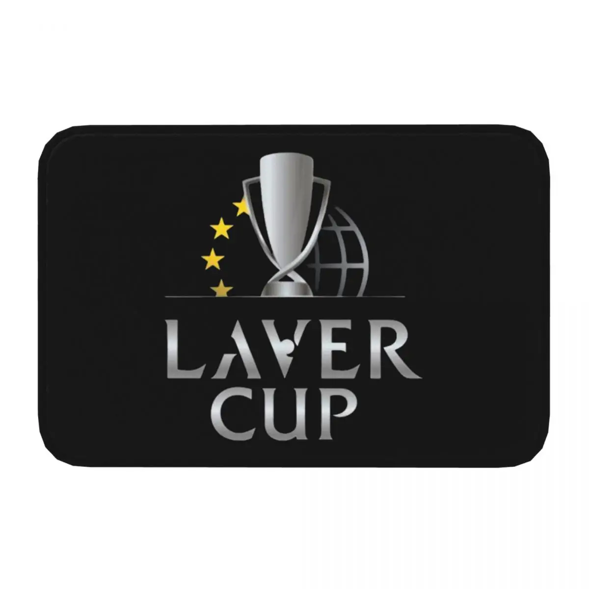 The Logo Anti-Slip Doormat Living Room MatTennis Laver Cup Championships Balcony Carpet Welcome Rug Bedroom Decor