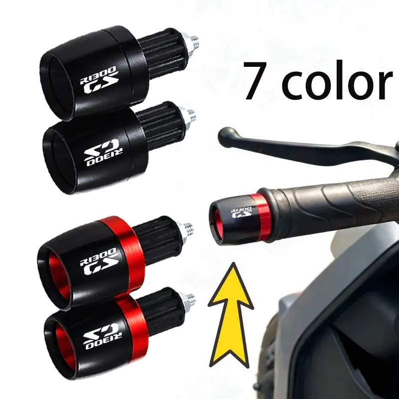 

1 пара универсальных накладок на руль 7/8 дюйма для мотоциклов BMW R1300GS Adventure R1300 GS GS1300 ADV, заглушки-слайдеры для руля