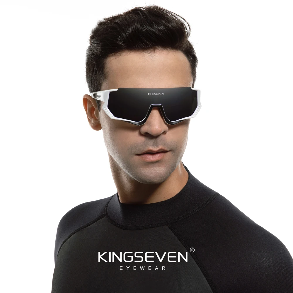 KINGSEVEN Cycling Sunglasses Men Women Mtb Bicycle Glasses UV400 Polarized Fishing Protection Eyewear Photochromic Bike Goggles