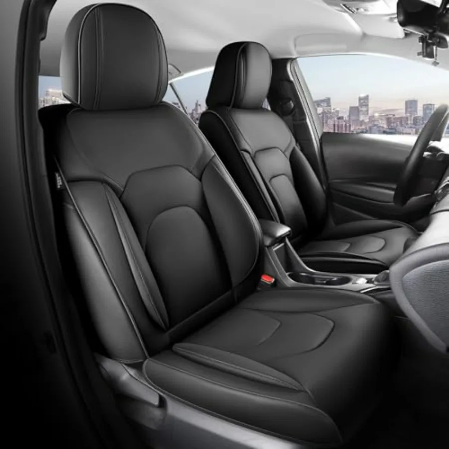 

Car Seat Covers Full Set Waterproof Automotive Seat Covers Leather Cars Interior Covers Seats Protection Universal Fit Babies A