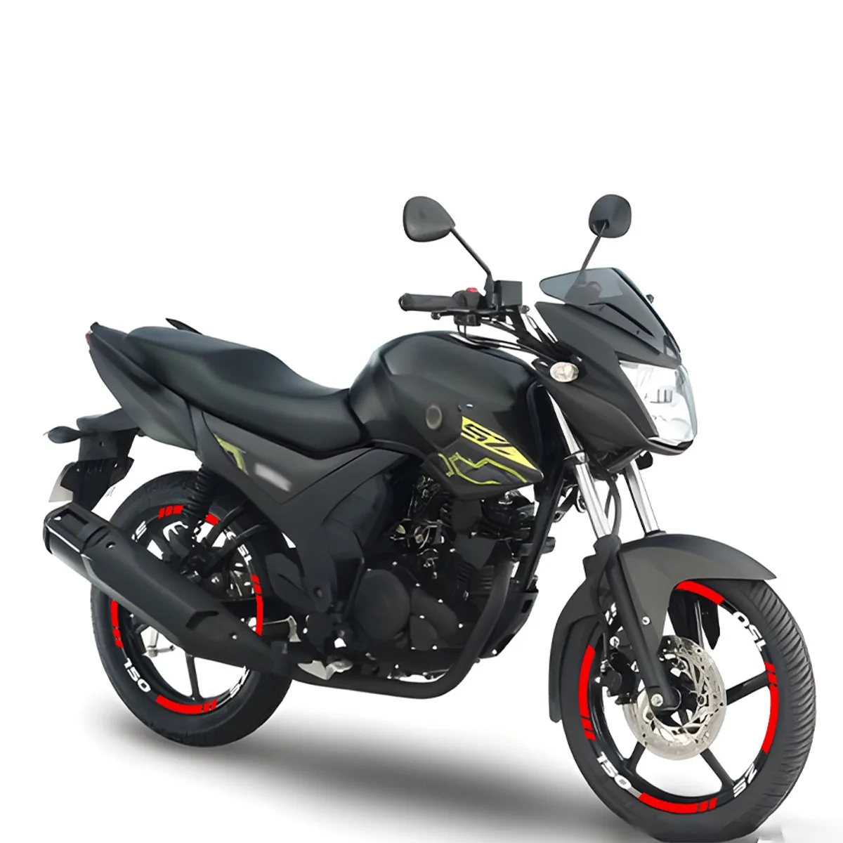 For YAMAHA SZ-150 SZ150 SZ 150 Logo Emblem Reflective Motorcycle Wheel Hub Stickers Motor Bike Accessories Rim Strips Decals