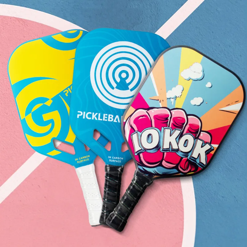 Pickleball Paddle PP Honeycomb Core Fiberglass Graphite Textured Surface For Spin Usapa Compliant Pro Pickleball Racket