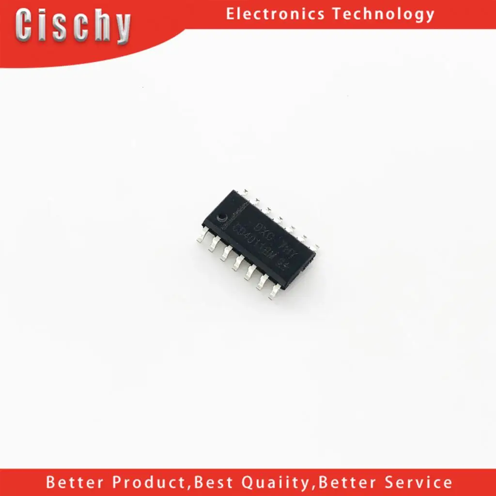 

10PCS/lot CD4011B CD4011BM CD4011 SOP-14 In Stock