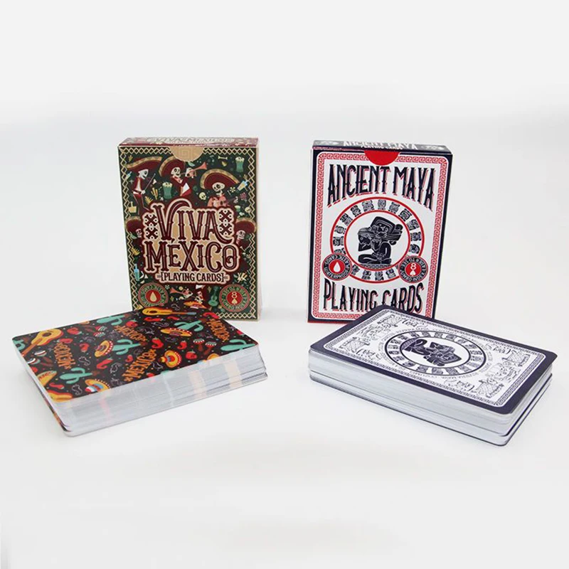 مجموعة بطاقات البوكر lassic - لعبة الحفلات الأساسية للتجمعات وألعاب الطاولة والمتعة الاحتفالية، أوراق اللعب المتينة والمحمولة