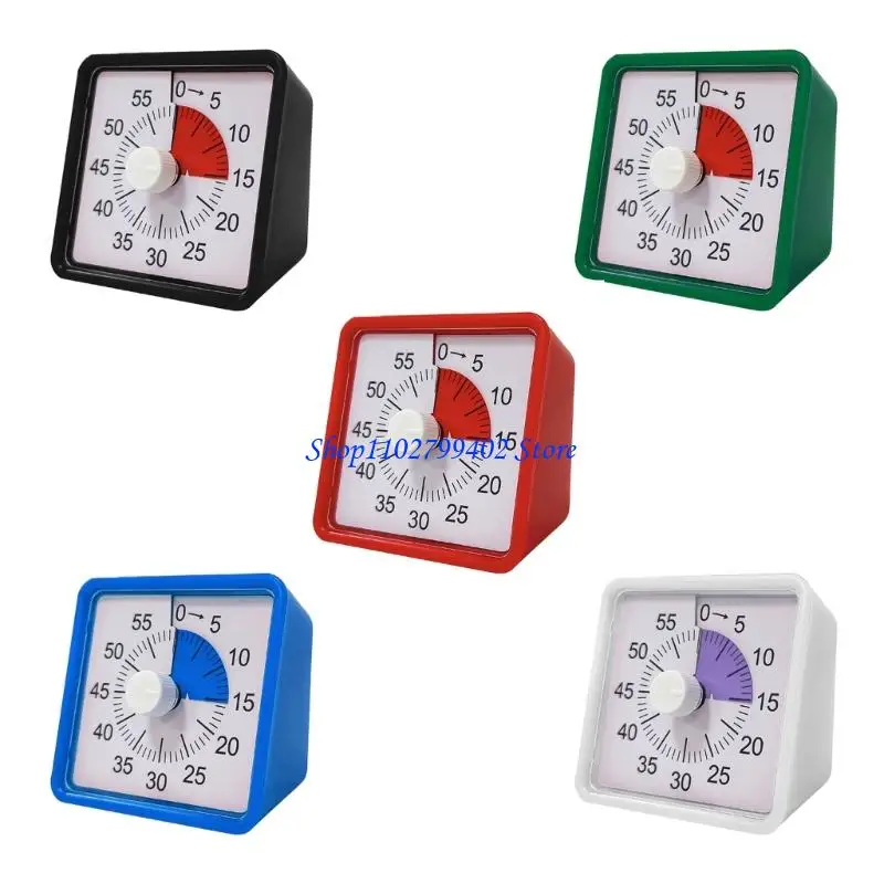 547F 60 Minutes Digital Timer Quiet Visual Countdowns Large Display for Precise Cooking Timing in Quiet Space ABS Durable