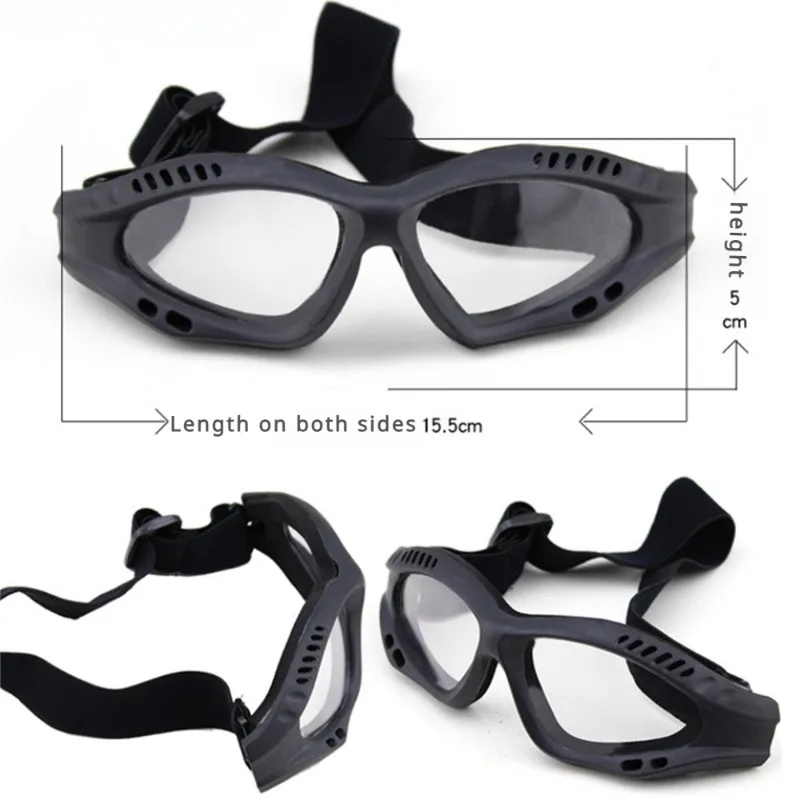 Gafas de Paintball de Airsoft para caza al aire libre, protección de ojos resistente a los golpes, gafas deportivas para exteriores