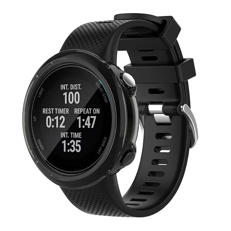 เคสป้องกันสุดฮอตสำหรับ Garmin SWIM 2, เคส TPU กันกระแทกสมาร์ทวอท์ชสำหรับ Garmin SWIM 2 Swim2