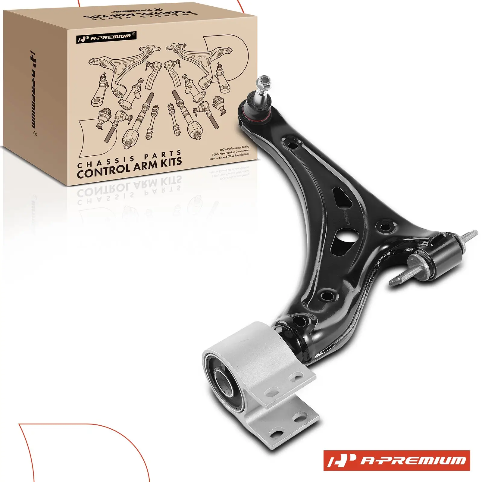 A-Premium Front Left Lower Control Arm with Ball Joint for GMC Acadia 2017-2019 Cadillac XT5 2017-2019