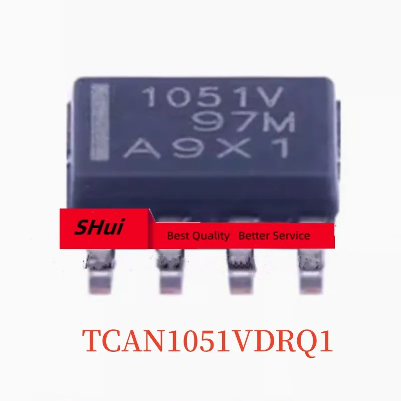 

100PCS TCAN1051VDRQ1 1051V SOP8 Vulnerable Chip Of Automobile Computer Board