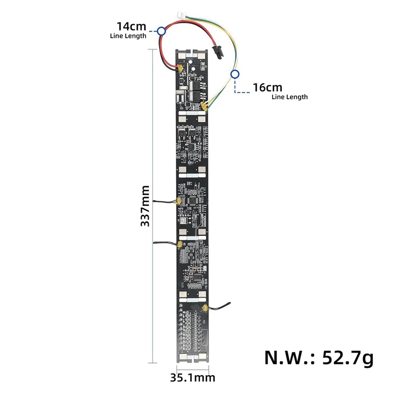 

For 3/4/4 Lite Electric Scooter Replace Circuit Board Dashboard Control & Battery Protection Board
