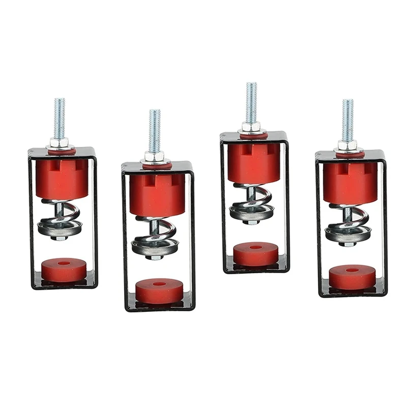 4Pack Ceiling Vibration Damping Mounts, Spring Vibration Isolator For Soundproof And Shockproof For Theater Studio