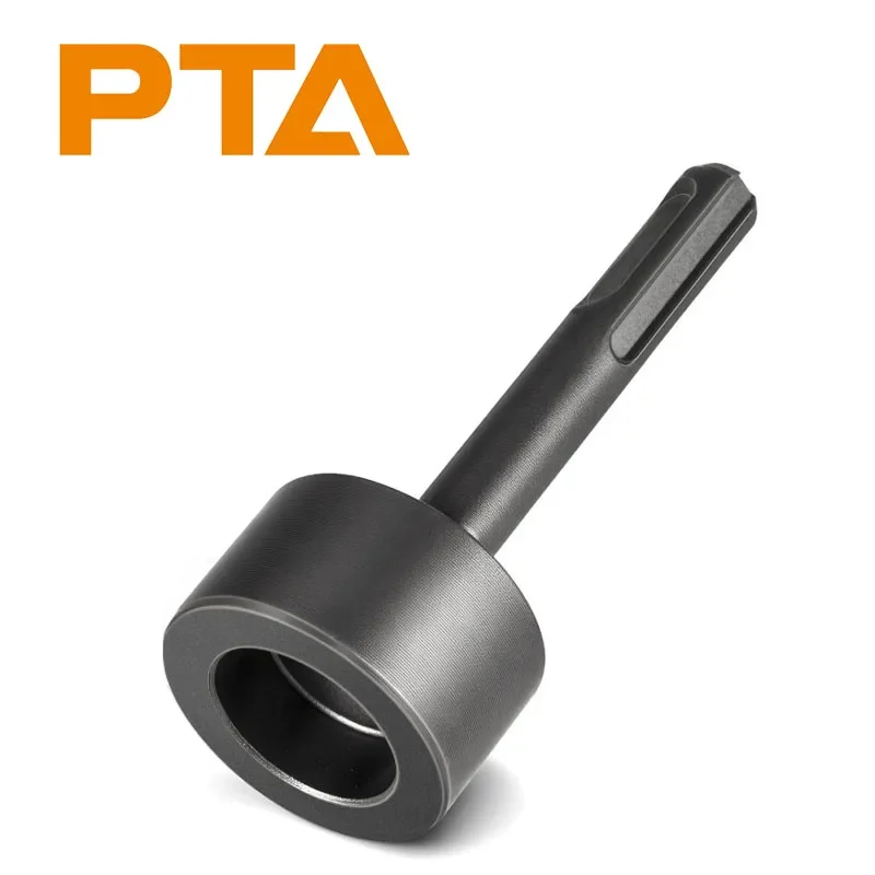 

SDS PLUS SHANK Ground Rod Driver Bit Heavy Duty Forged Steel T Post Ground Rod Driver Hammer Drill Rod Converter Power Tools