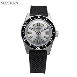 SEESTERN Diving Watch 62MAS Automatic Mechanical Men of orologi da polso Japan NH35 Movement bracciale in vetro zaffiro lunetta luminosa