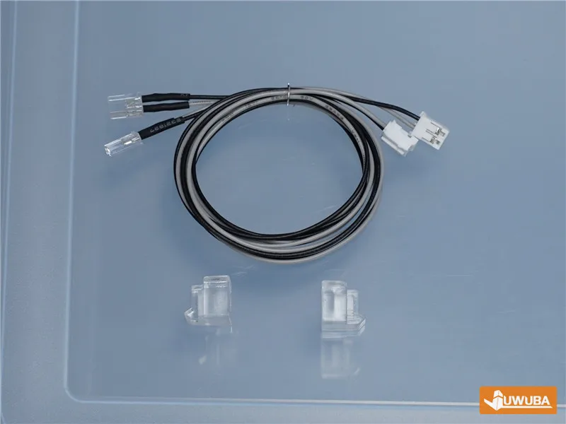 2 Stück Fußpedal-Blinker-Upgrade-Teile für 1/14 Tamiya RC Truck Tipper für SCANIA R730 R470 R620 DIY – Detail 5