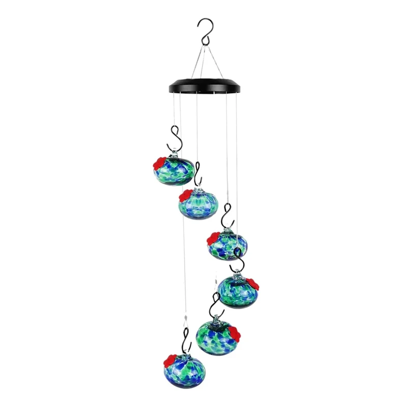 Charming Wind Chimes Bird Feeders For Outdoors Hanging Ant And Bee Proof,Never Leak Durable Easy Install Easy To Use