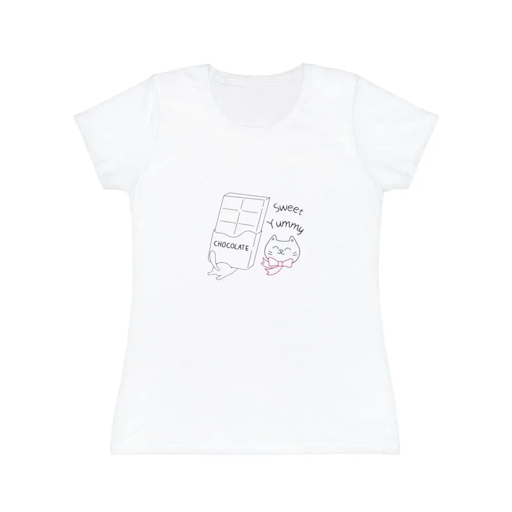 Sweet Yummy Chocolate Women's Everyday T-Shirt