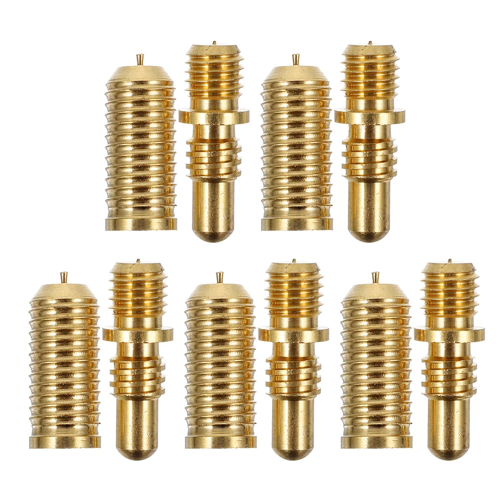 5 Sets Billiard Cue Screw Interface Pool Tips Screws Kit on Joint Adapter for Cues Connector Butt Extension