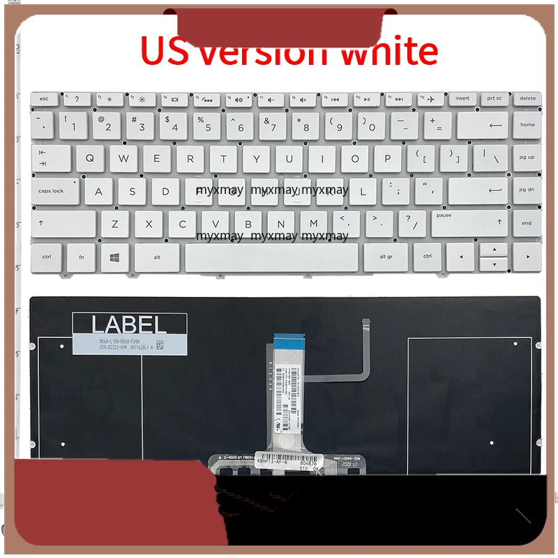 

NEW US backlight Laptop Keyboard for HP Spectre TPN-C132 13-AF AF031ng AF002 AF003 AF004TU