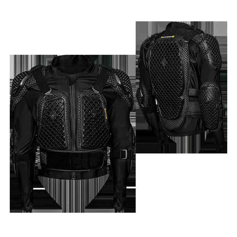 Armadura de motocicleta para veículo off-road, equipamento de proteção do peito, roupa de ciclismo