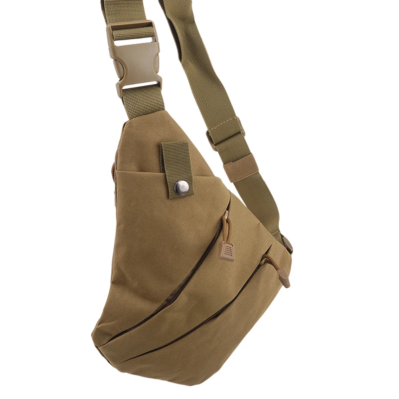 Outdoor taktyczne przechowywanie pistoletu kabura torby na ramię mężczyźni antykradzieżowa torba na klatkę piersiowa nylonowa sportowa torba myśliwska Crossbody torba na pistolet