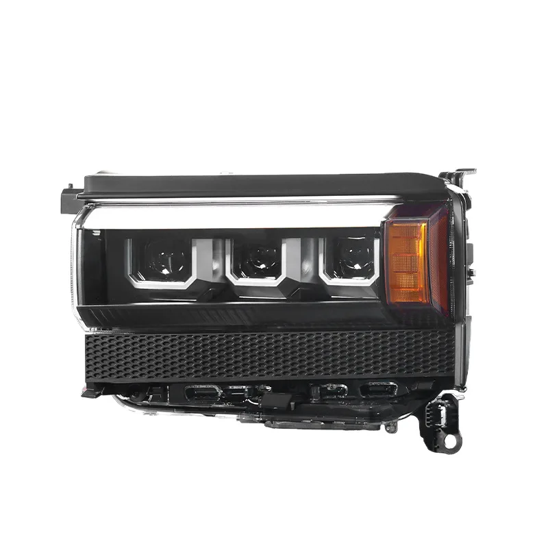 High Brightness LED Headlights Assembly For Toyota Land Cruiser Prado LC250 2024-2025 Plug And Play Waterproof