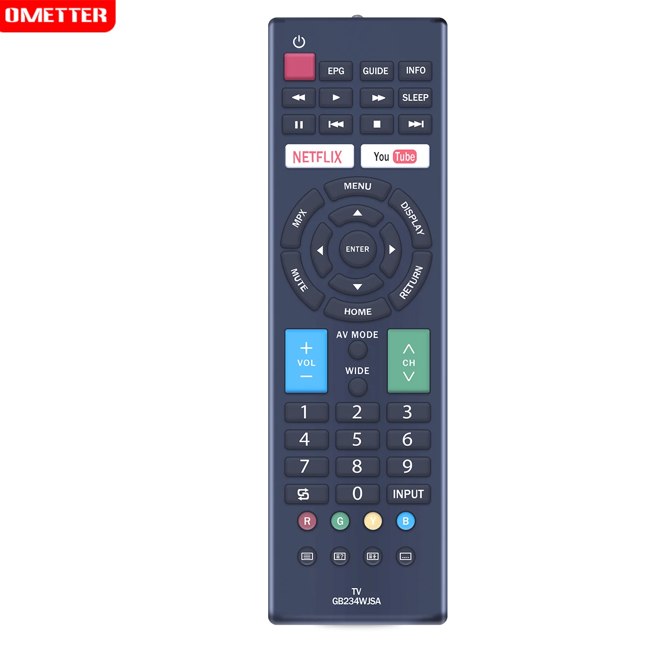 Mando a distancia GB234WJSA para Sharp GB094WJSA RRMCGB094WJSA LC-70LE650X GB254WJSA Aquos LCD HDTV TV