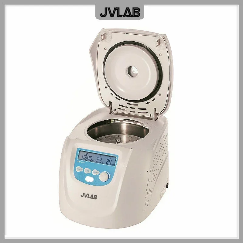 طقم دوار الهيماتوكريت للطرد المركزي مع غطاء وقرص راديون 12000 دورة في الدقيقة 24 × أنابيب شعرية شاشة LCD جهاز طرد مركزي CF1424 #4