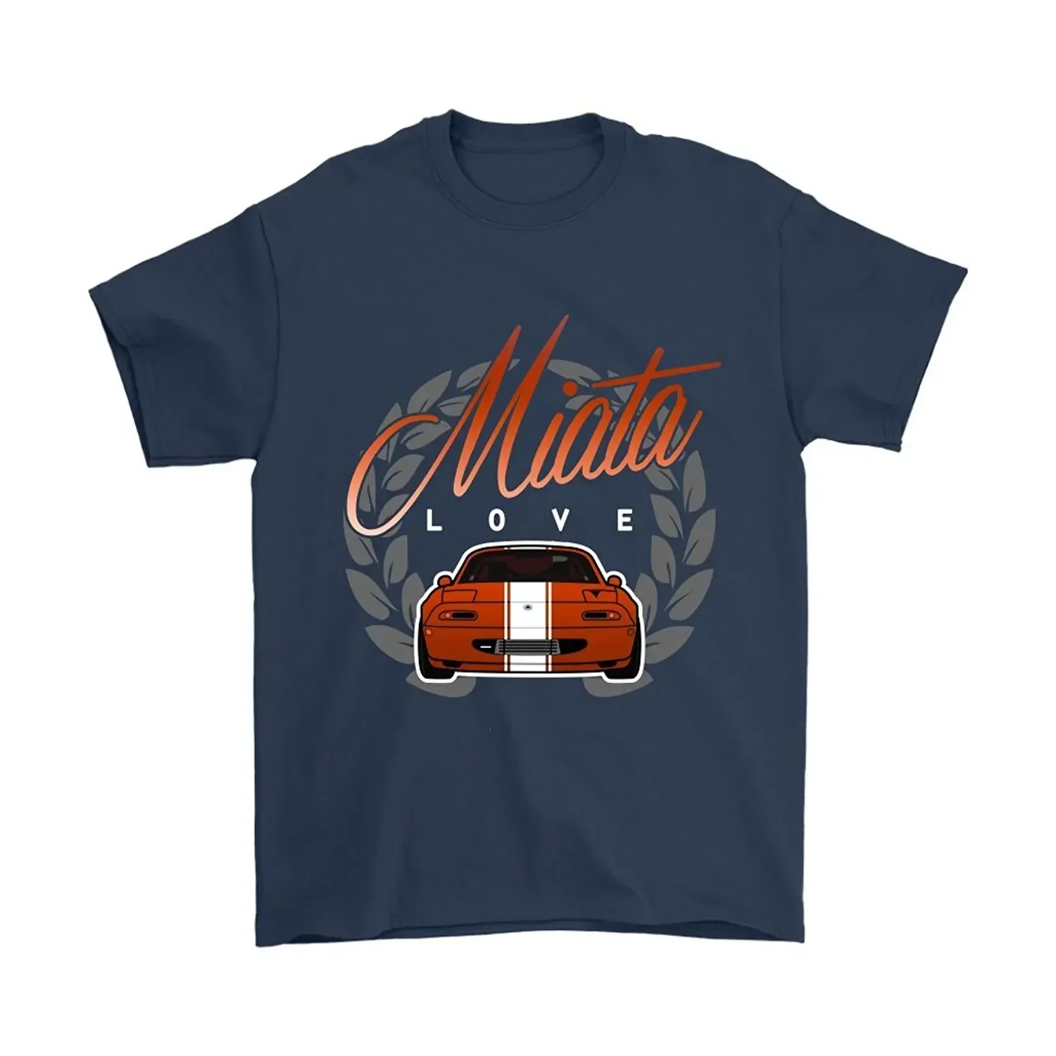 T Shirt Short Sleeve Miata Love Japanese Car Fans JDM Roadster T-Shirt O-Neck Hipster T-shirts