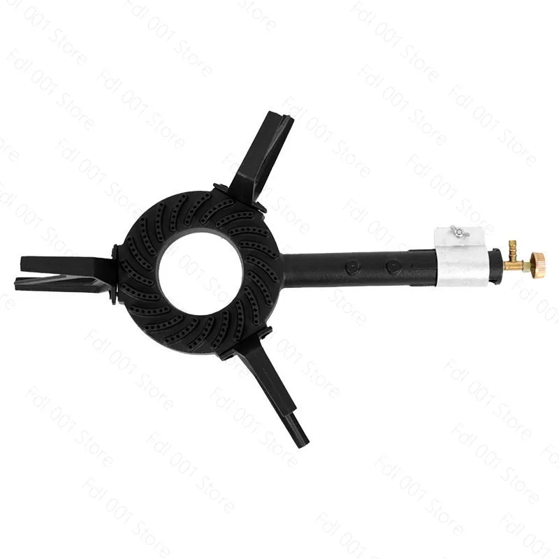 Heavy Duty Portable Camping Stove - Cast Iron Burner Head with High Efficiency, Powerful Flame for Outdoor Cooking BBQ