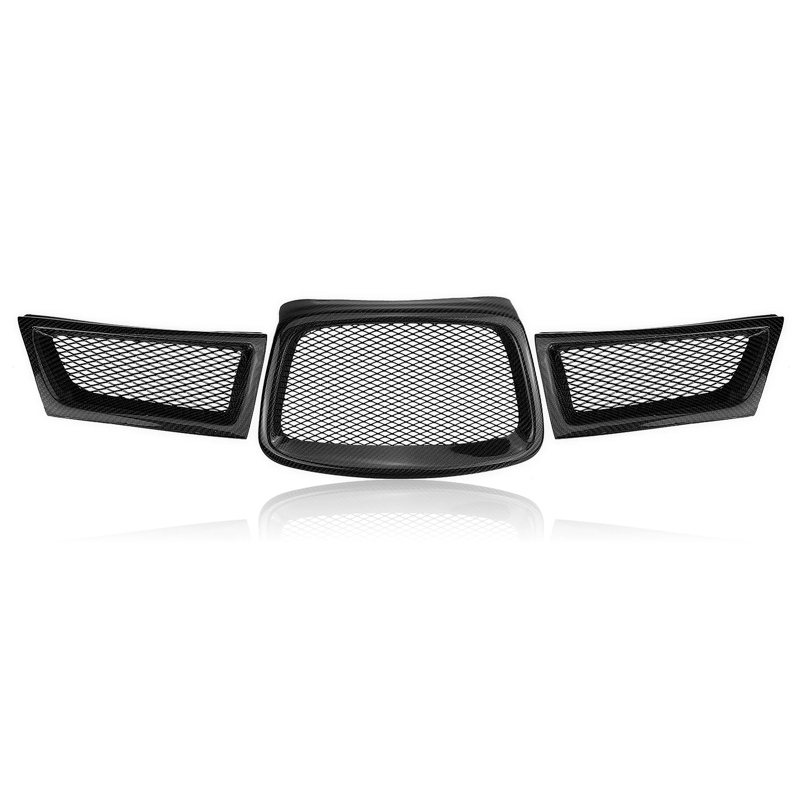 Front  Grills For Subaru Impreza 9th WRX STI 2006-2007  Car Upper Bumper Air Vent Intake Hood Mesh Grid