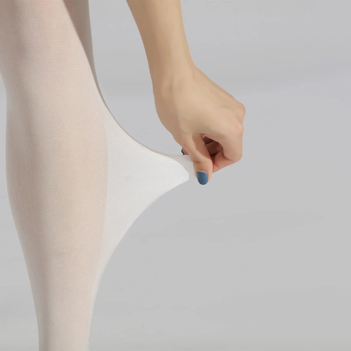 1 Pair Women White Tights Stretchy Sheer White Tights Pantyhose Stockings Women's Tights image 3