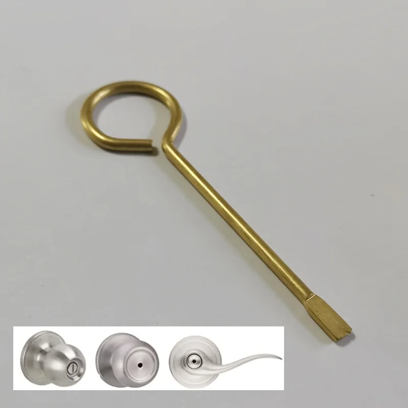 Emergency Keys for Indoor Privacy Door Locks, Indoor Door Keys Suitable for Bedroom Door,Compatible Replacement