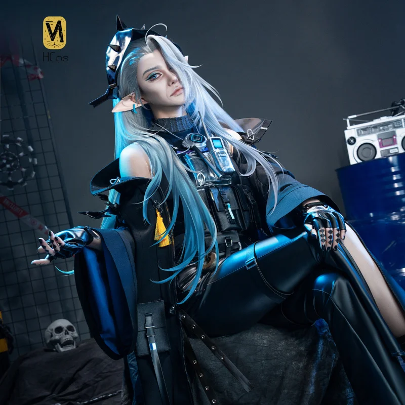 

Game Arknights Mantra Cosplay Costume Full Set Uniform Role Play Halloween Carnival Party Outfit for Women HCos
