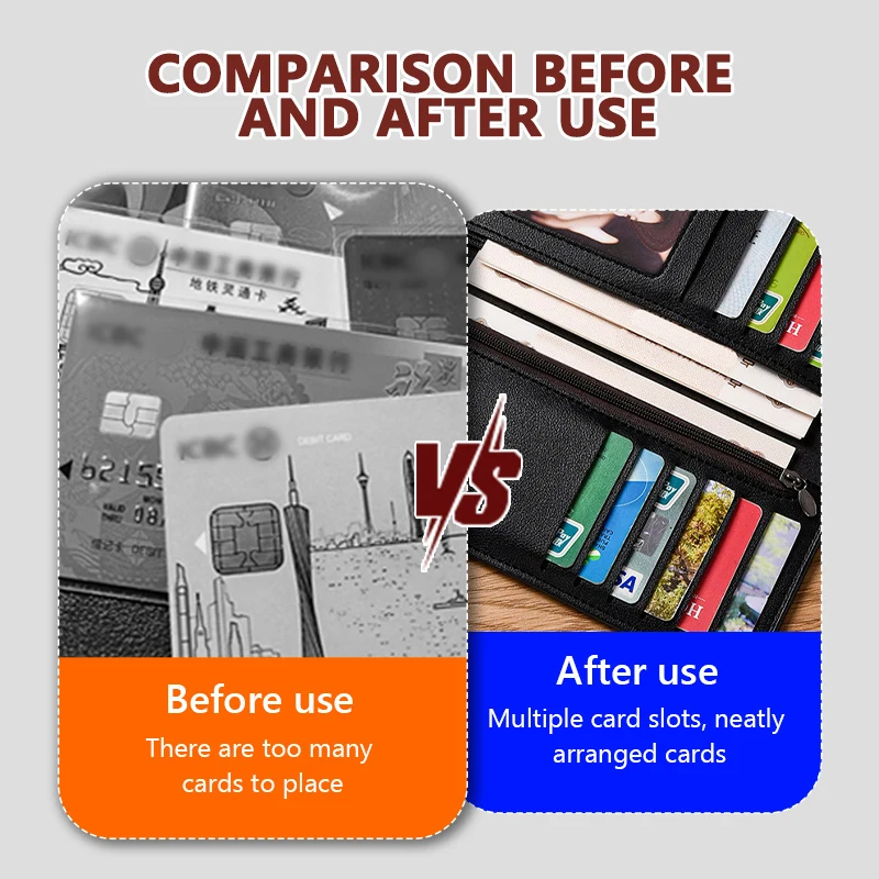 For Hyundai Car Men's Wallet Carbon Card Holder Coin Pocket Driver's License Purse N Line Tuscon NX4 I20 I30 I10 Sonata Elantra - view 5