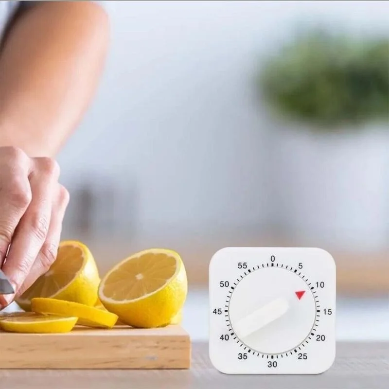 

20 PCS- 1 Hour 60 Mins Mechanical Kitchen Cooking Timer Game Alarm Count Down Timer Tool